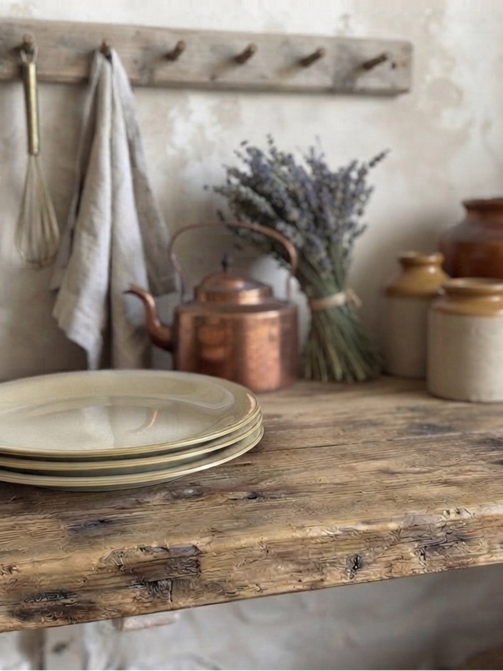 Vintage set of 3 Furstenberg Germany salad plates pattern 0456 gold trim on rim